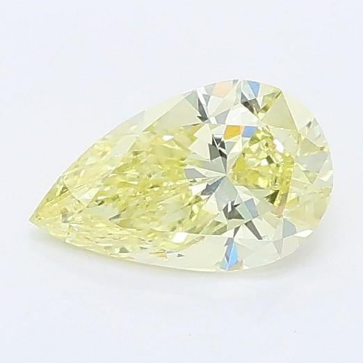0.42 Ct. Fancy Yellow Pear Lab Grown Diamond