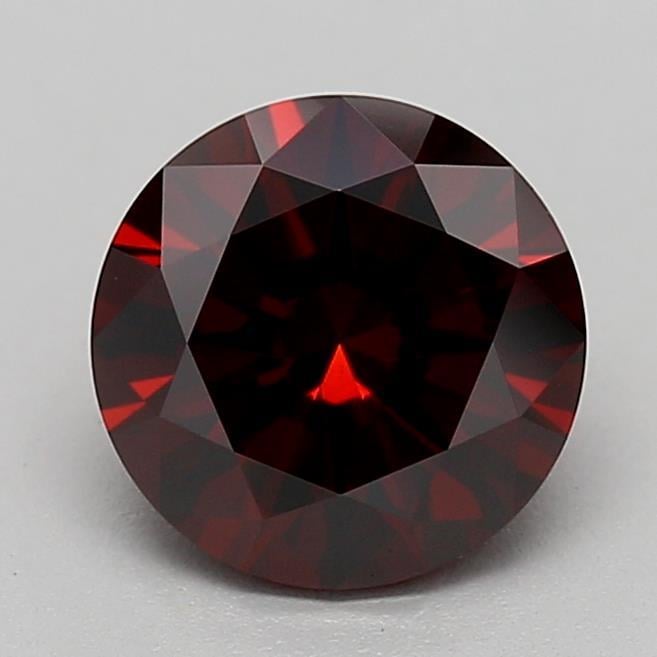 1.43 Ct. Fancy Deep Orange Round Lab Grown Diamond