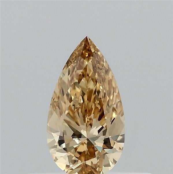 0.31 Ct. Fancy Intense Yellow Pear Lab Grown Diamond