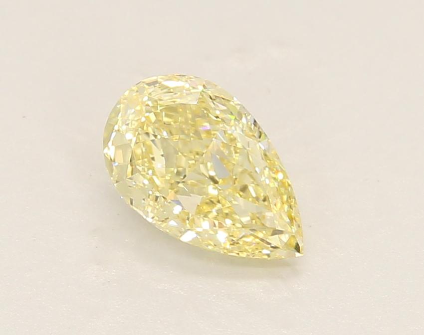 1.10 Ct. Fancy Intense Yellow Pear Lab Grown Diamond