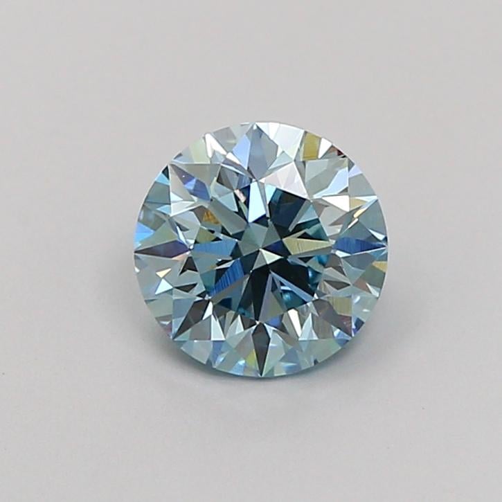 1.00 Ct. Fancy Vivid  Blue Round Lab Grown Diamond