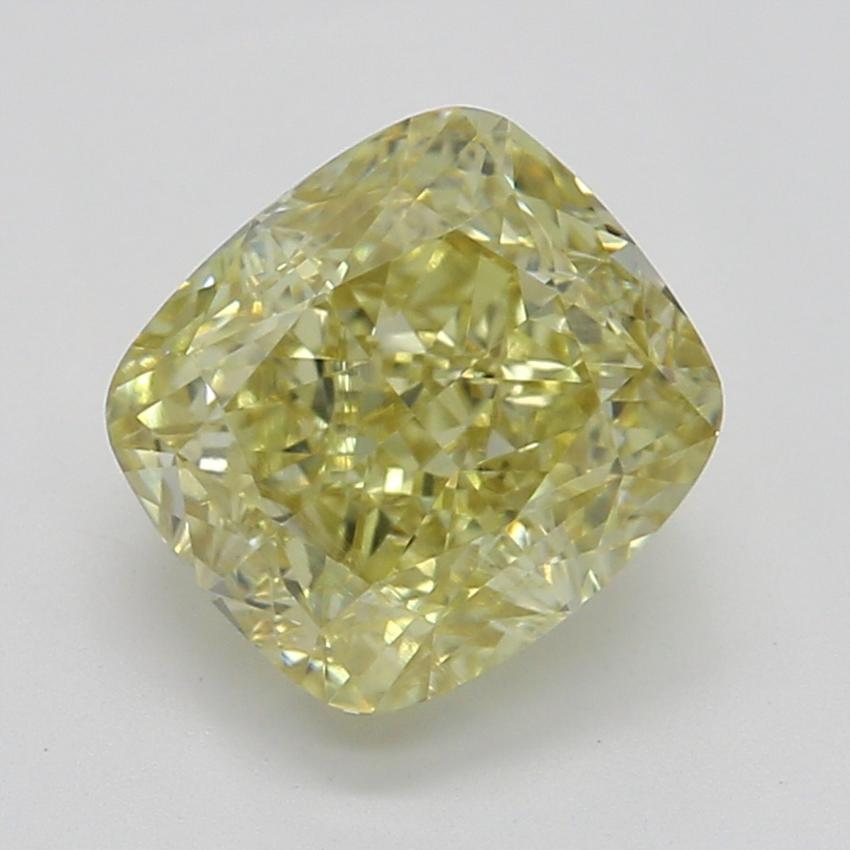 1.12 Ct. Fancy Yellow Cushion Diamond