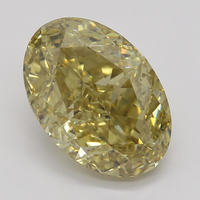 2.03 Ct. Fancy Brownish Yellow Oval Diamond