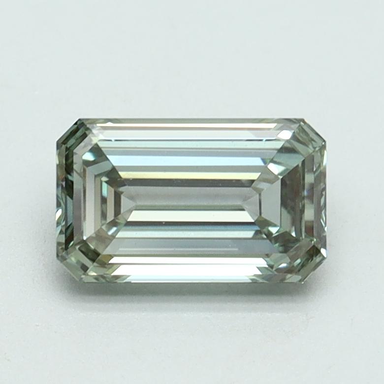 1.00 Ct. Fancy Intense Green Emerald Lab Grown Diamond