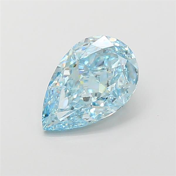 2.25 Ct. Fancy Vivid Blue Pear Lab Grown Diamond