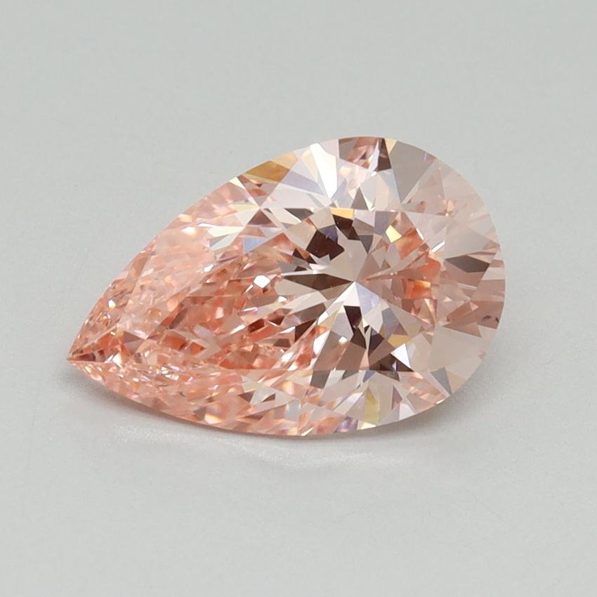 1.75 Ct. Fancy Vivid Pink Pear Lab Grown Diamond