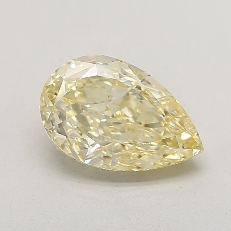 2.10 Ct. Fancy Intense Yellow Pear Lab Grown Diamond