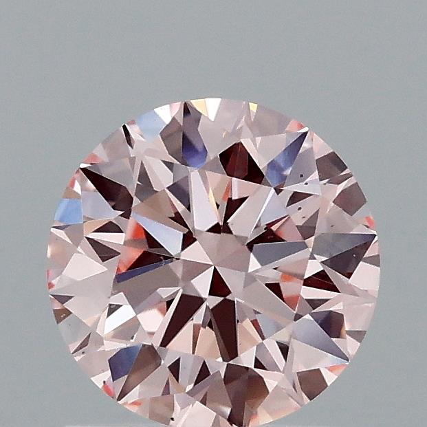 1.10 Ct. Fancy Pink Round Lab Grown Diamond