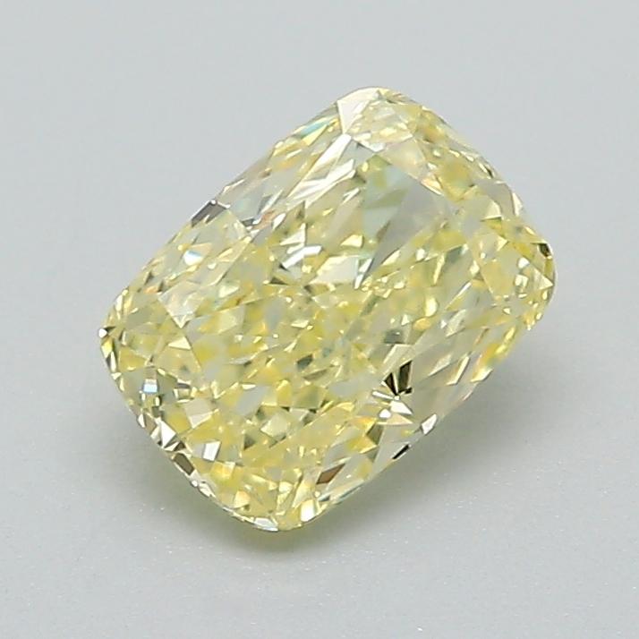 1.06 Ct. Fancy Intense Yellow Cushion Lab Grown Diamond