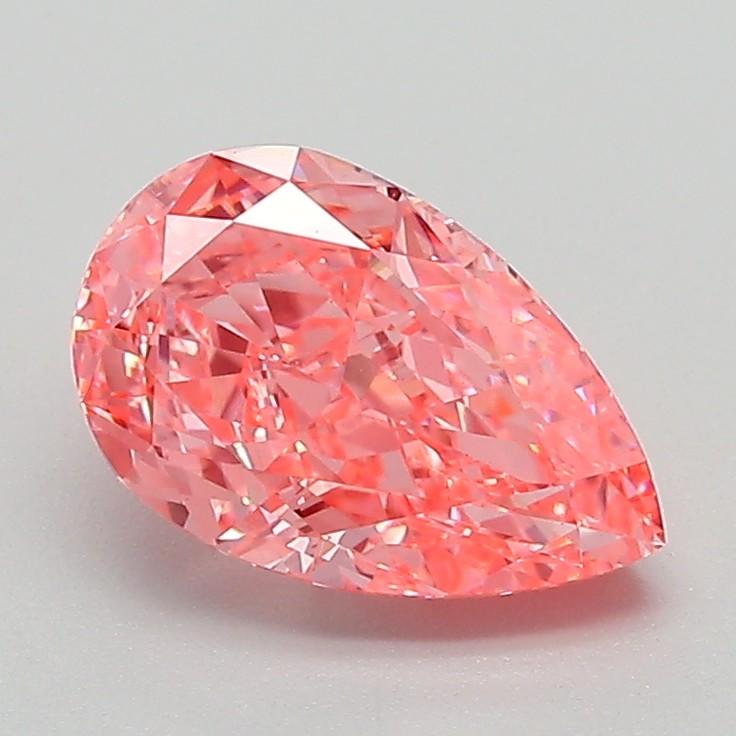 1.50 Ct. Fancy Vivid Pink Pear Lab Grown Diamond
