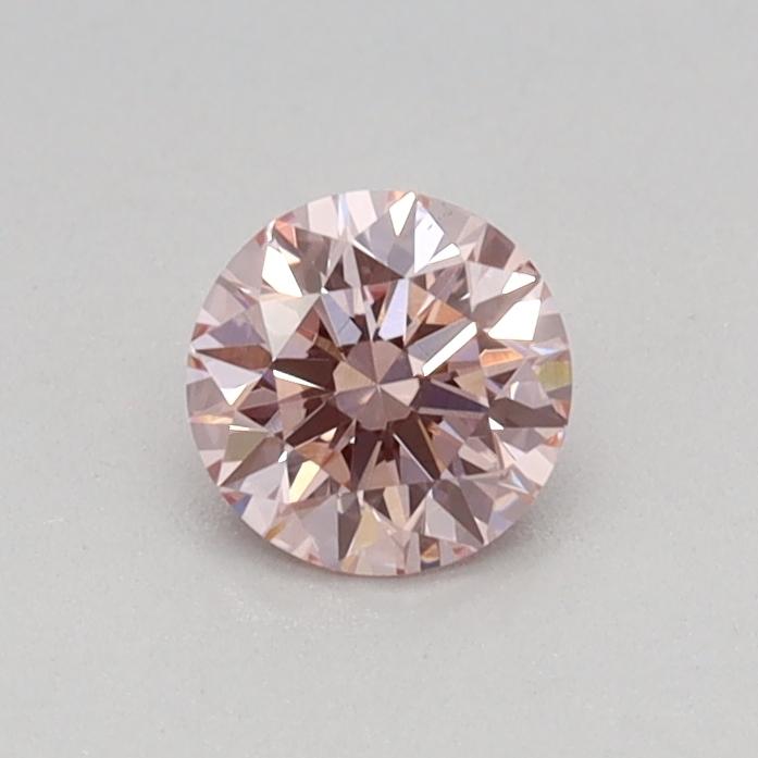 0.28 Ct. Fancy Intense Pink Round Lab Grown Diamond
