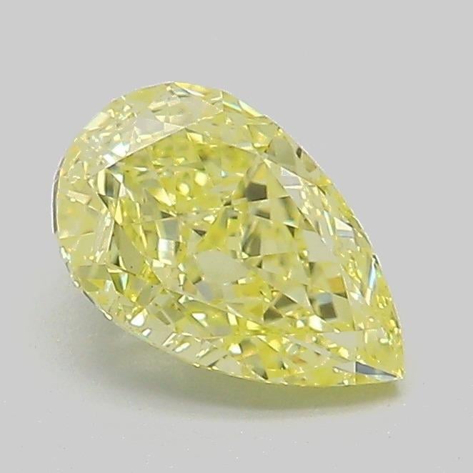 1.03 Ct. Fancy Intense Yellow Pear Lab Grown Diamond