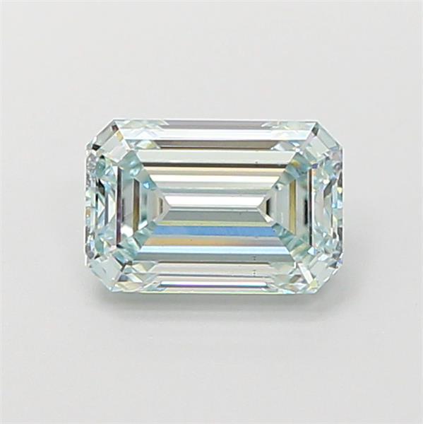 1.07 Ct. Fancy  Green Emerald Lab Grown Diamond