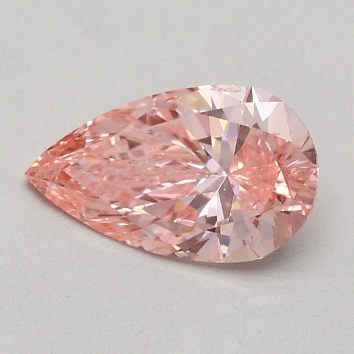 0.50 Ct. Fancy Vivid Pink Pear Lab Grown Diamond