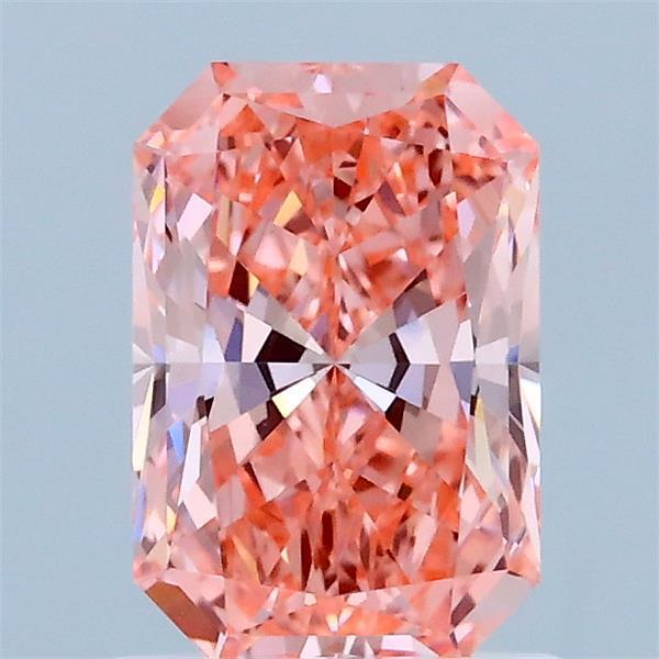 1.15 Ct. Fancy Vivid Pink Radiant Lab Grown Diamond