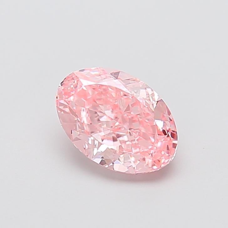 1.84 Ct. Fancy Vivid  Pink Oval Lab Grown Diamond