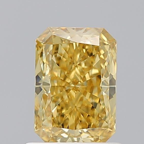 1.04 Ct. Fancy Vivid Yellow Radiant Lab Grown Diamond