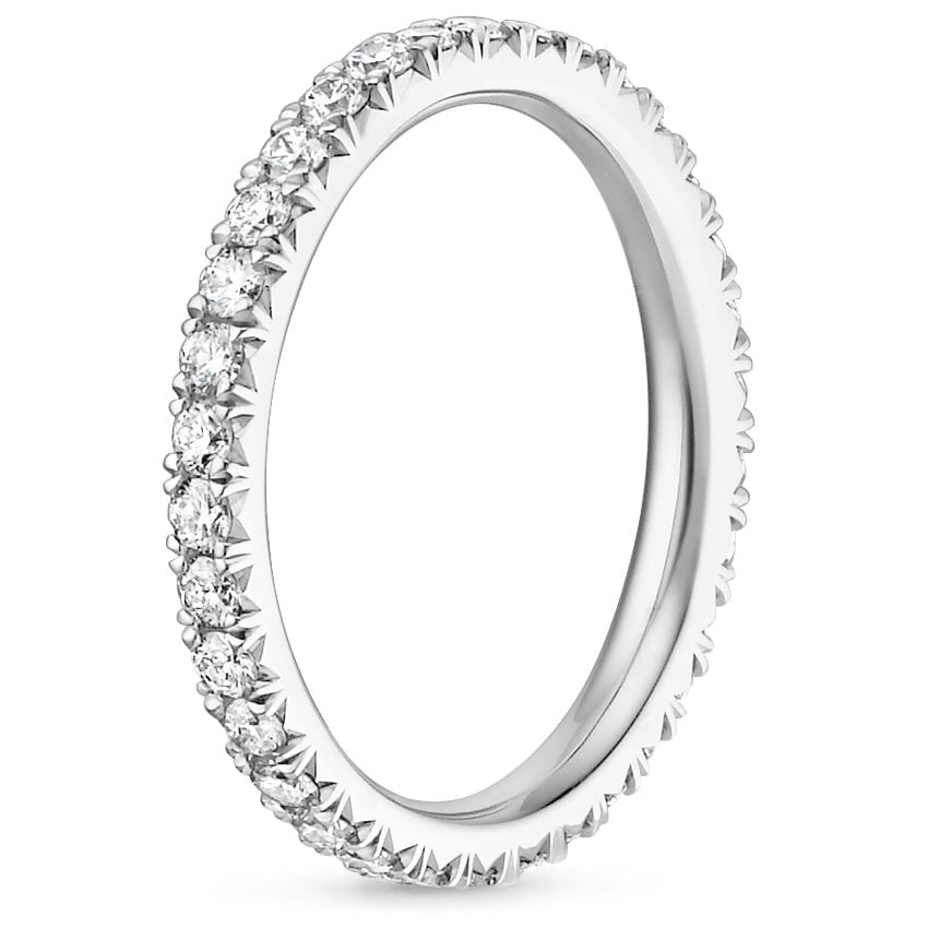 18K White Gold Amelie Eternity Diamond Ring (2/3 ct. tw.), large side view