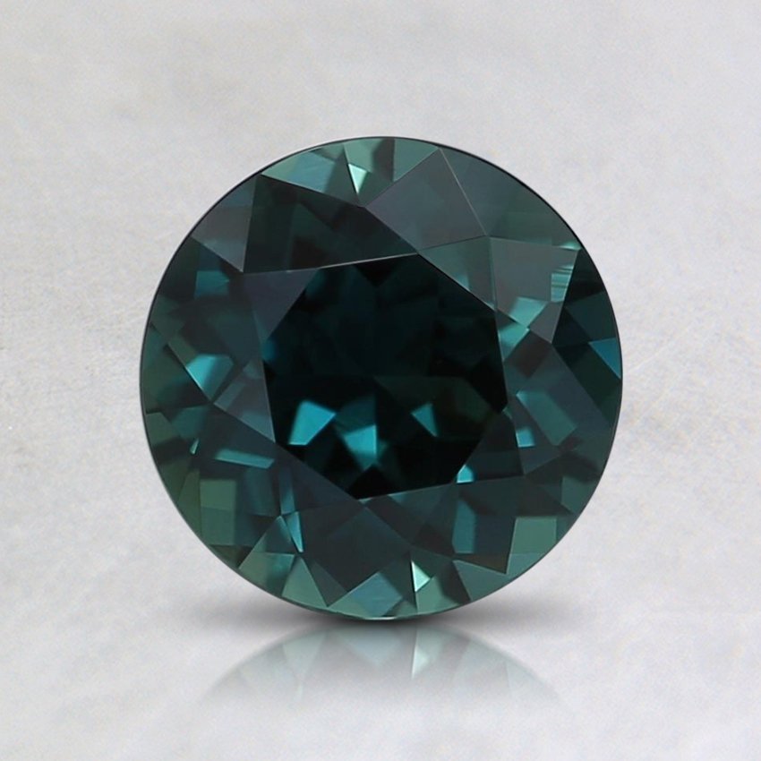 6.5mm Premium Teal Round Sapphire