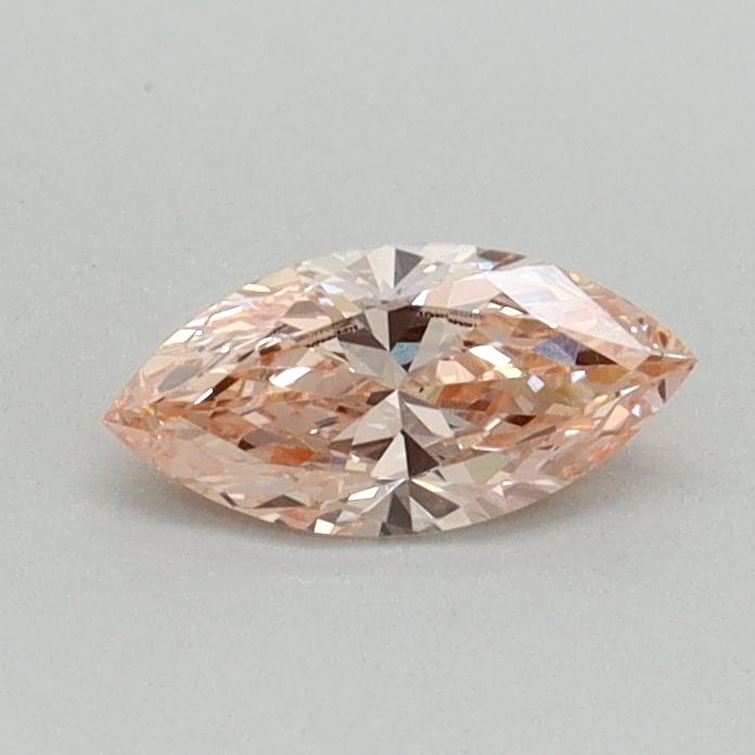 0.32 Ct. Fancy Vivid Pink Marquise Lab Grown Diamond