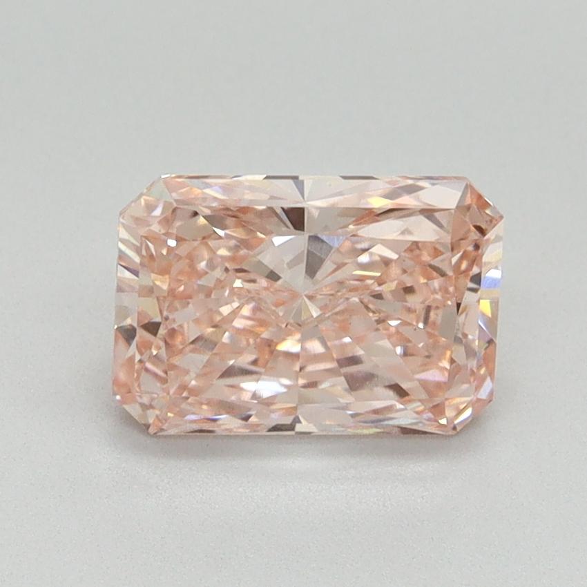1.51 Ct. Fancy Intense Pink Radiant Lab Grown Diamond