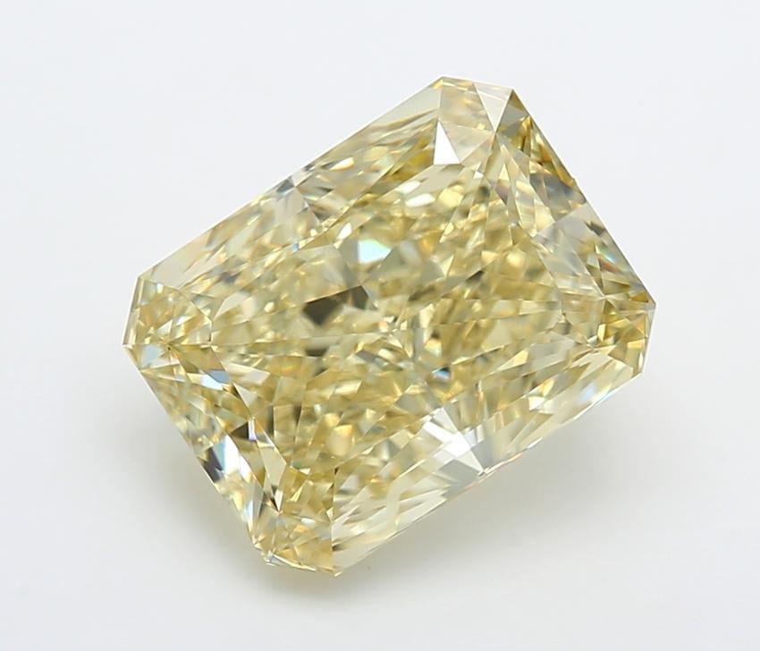 5.04 Ct. Fancy Intense  Yellow Radiant Lab Grown Diamond