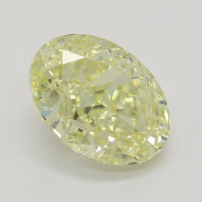 1.05 Ct. Fancy Yellow Oval Diamond