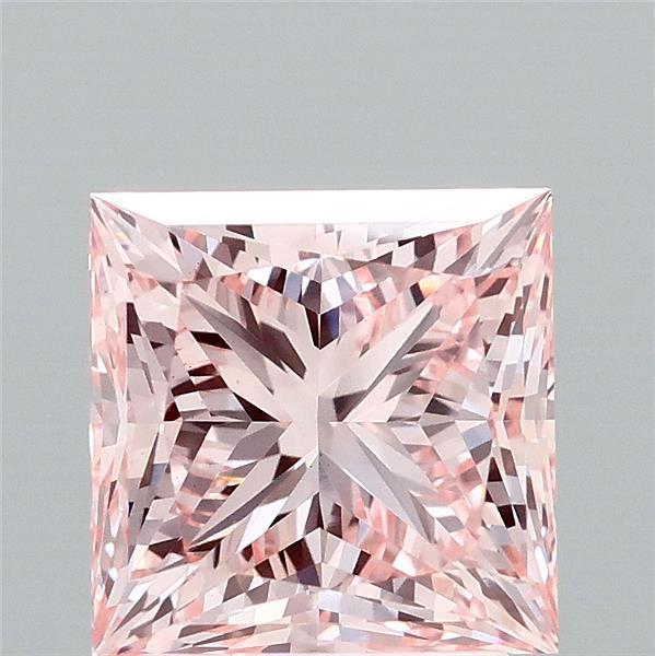 2.50 Ct. Fancy Intense  Pink Princess Lab Grown Diamond