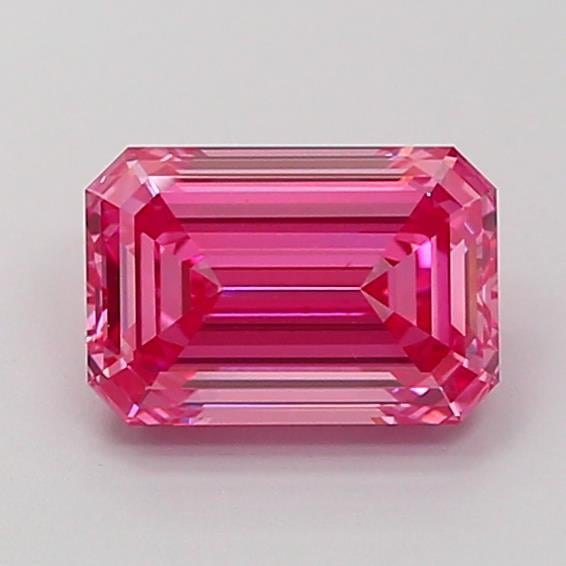 1.75 Ct. Fancy Vivid  Pink Emerald Lab Grown Diamond