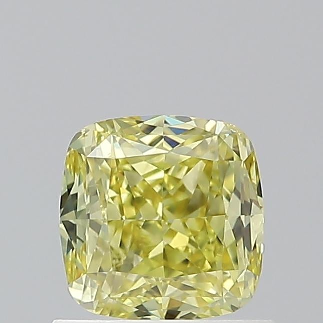 1.01 Ct. Fancy Deep  Yellow Cushion Diamond
