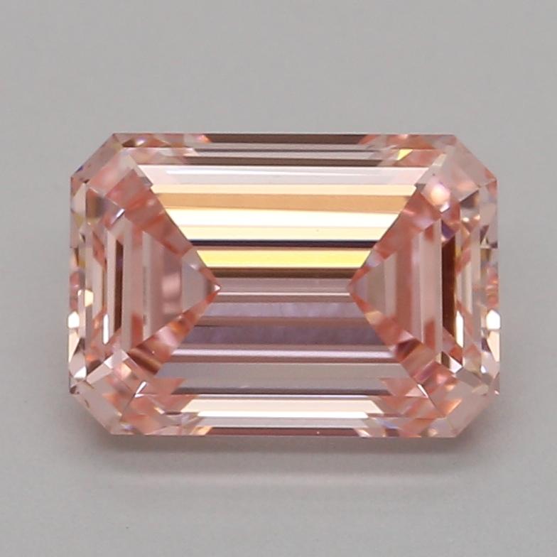 1.06 Ct. Fancy Vivid Pink Emerald Lab Grown Diamond