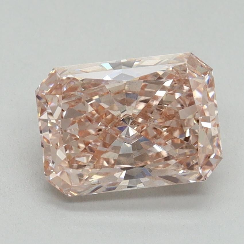 2.15 Ct. Fancy Intense Pink Radiant Lab Grown Diamond