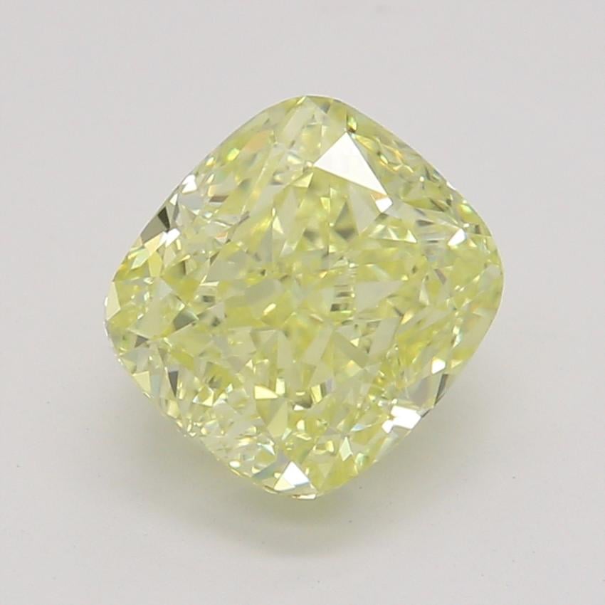 1.00 Ct. Fancy Intense Yellow Cushion Diamond