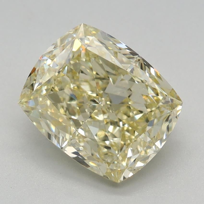 1.64 Ct. Fancy Yellow Cushion Lab Grown Diamond