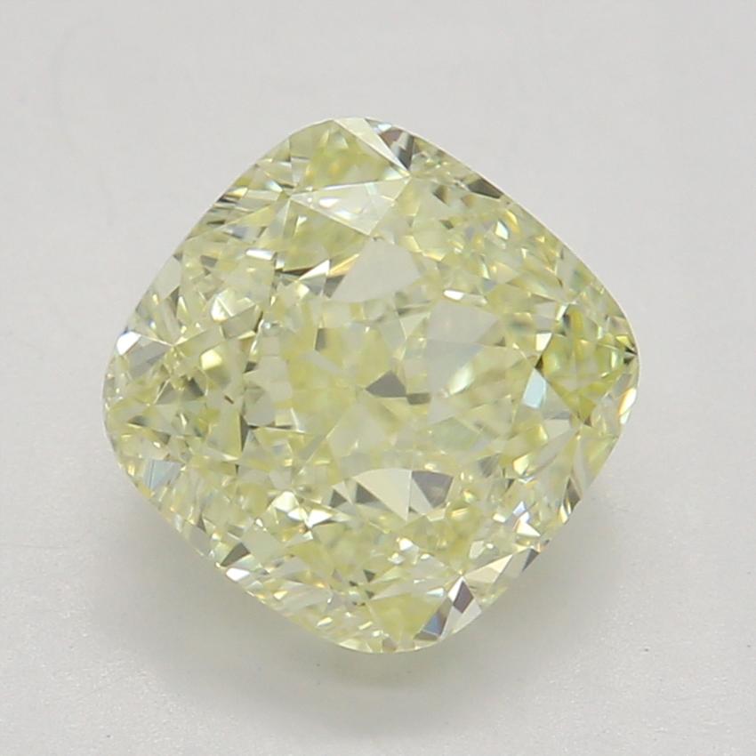 1.25 Ct. Fancy Light Yellow Cushion Diamond