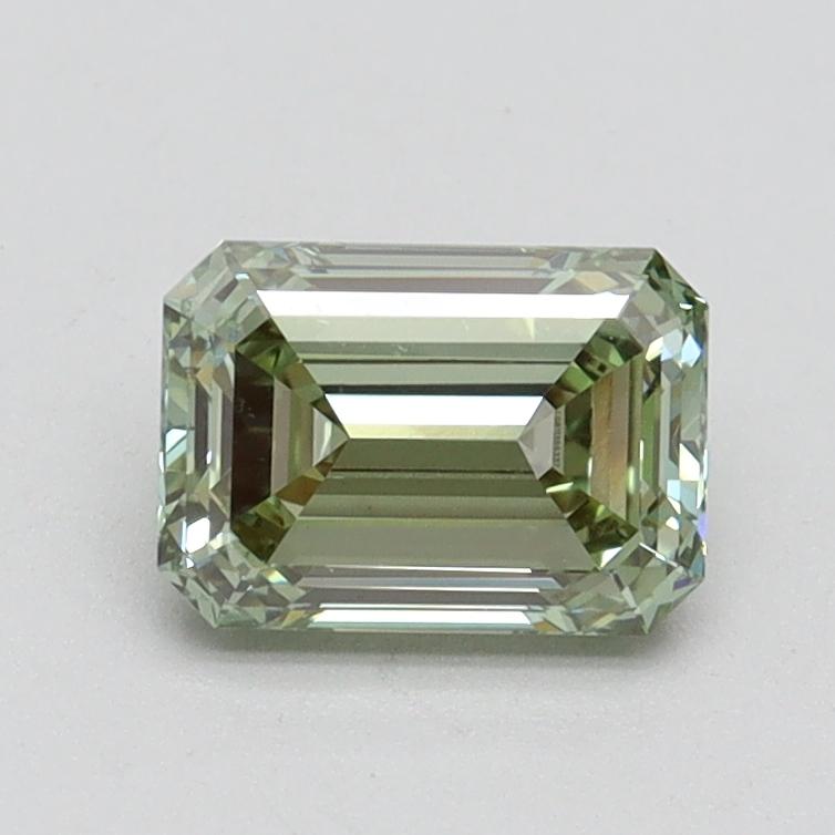 1.00 Ct. Fancy Intense Green Emerald Lab Grown Diamond