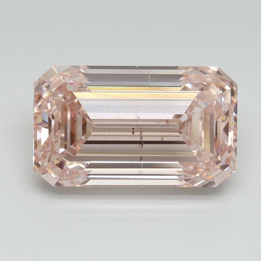 5.90 Ct. Fancy Intense Pink Emerald Lab Grown Diamond