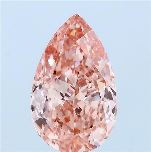 2.00 Ct. Fancy Vivid Pink Pear Lab Grown Diamond