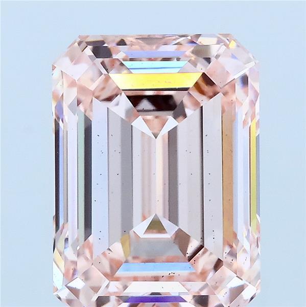 5.00 Ct. Fancy Intense Pink Emerald Lab Grown Diamond