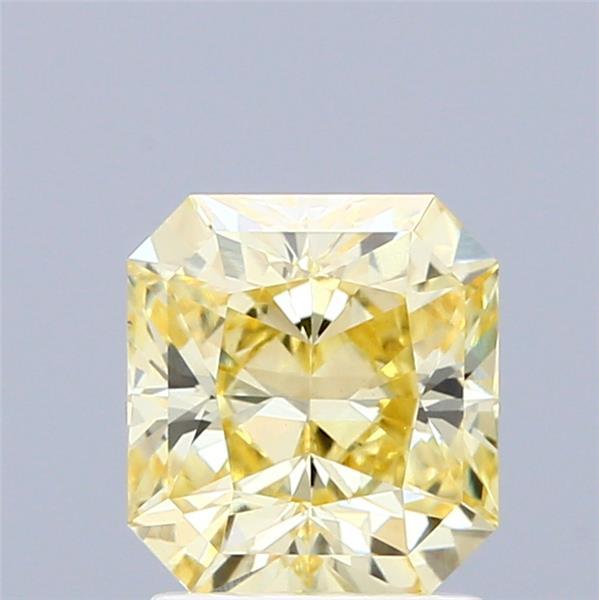 1.70 Ct. Fancy Yellow Radiant Lab Grown Diamond