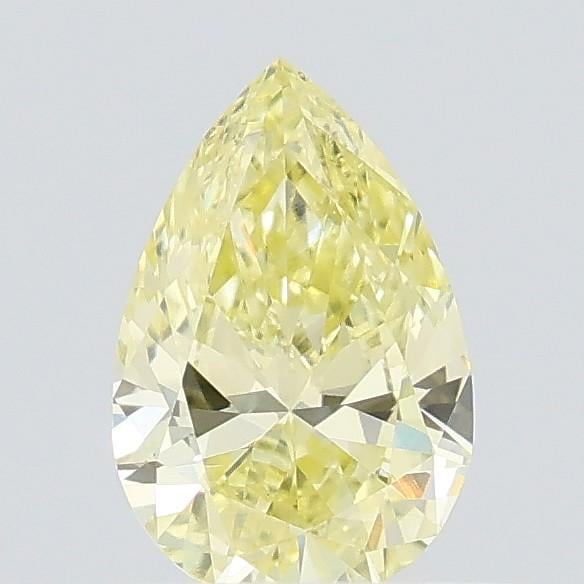 0.42 Ct. Fancy Intense Yellow Pear Lab Grown Diamond