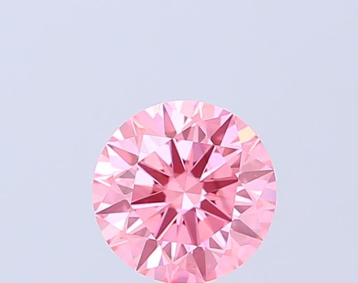 1.20 Ct. Fancy Vivid Pink Round Lab Grown Diamond