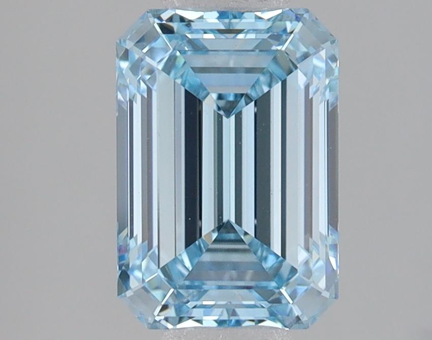 2.09 Ct. Fancy Intense Blue Emerald Lab Grown Diamond