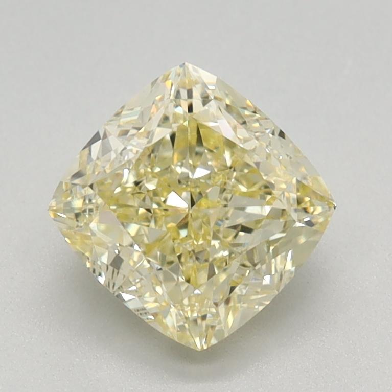 1.15 Ct. Fancy Yellow Cushion Lab Grown Diamond