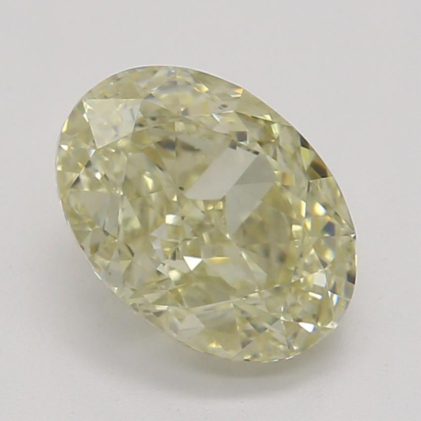 1.00 Ct. Fancy Light Brownish Yellow Oval Diamond