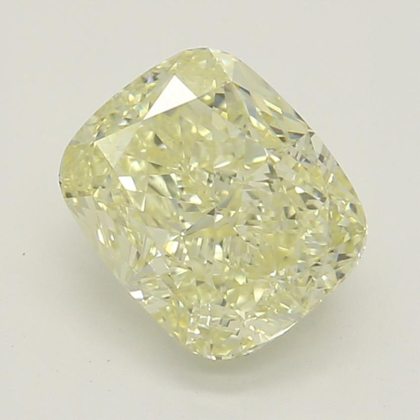 1.00 Ct. Fancy Light Yellow Cushion Diamond