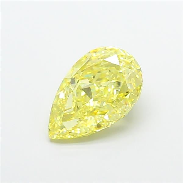 3.10 Ct. Fancy Intense Yellow Pear Lab Grown Diamond