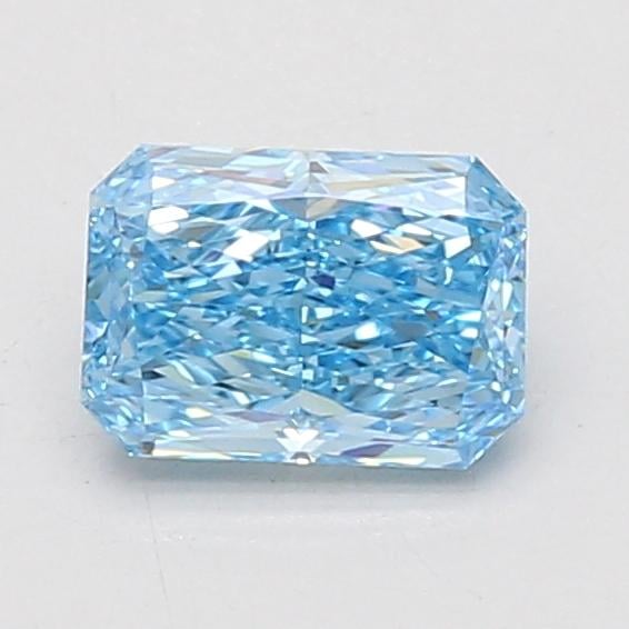 1.00 Ct. Fancy Vivid Blue Radiant Lab Grown Diamond