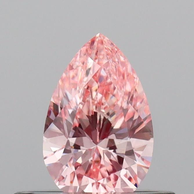 0.41 Ct. Fancy Vivid Pink Pear Lab Grown Diamond