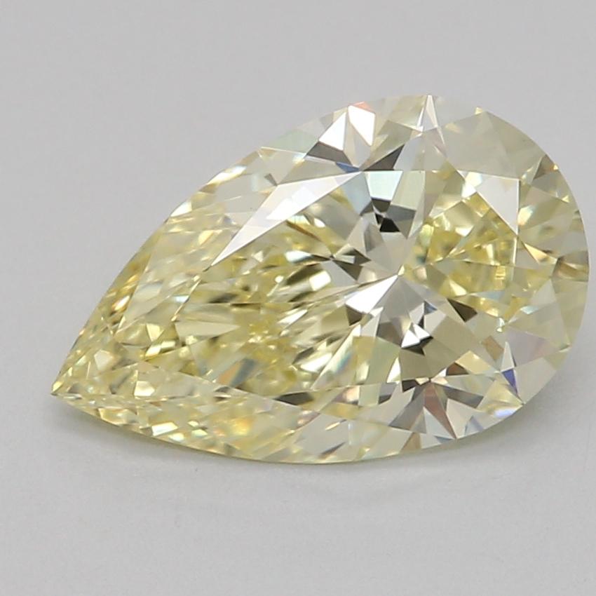1.05 Ct. Fancy Yellow Pear Lab Grown Diamond